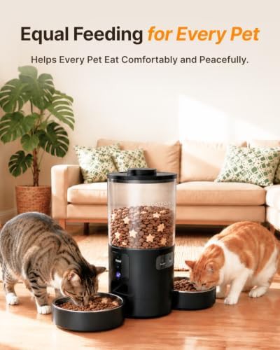 Dual camera feeder with two bowls — photo 3