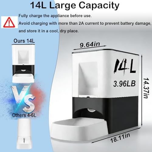 Fourteen liter feeder for large dogs — photo 4