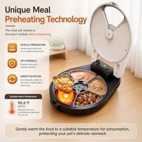 Three day fresh wet food dispenser with cooling — photo 3