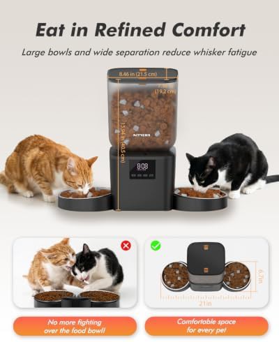 Dual bowl eight liter timed feeder — photo 4