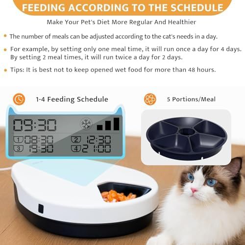 Five meal feeder with semiconductor cooling — photo 3