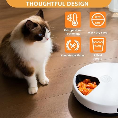 Five meal feeder with semiconductor cooling — photo 4