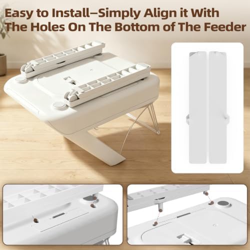 Adjustable angle stand for pet feeders — photo 3