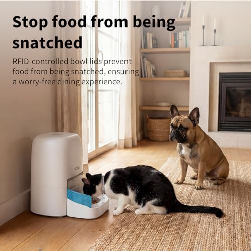 RFID multi pet feeder with collar tag — photo 3