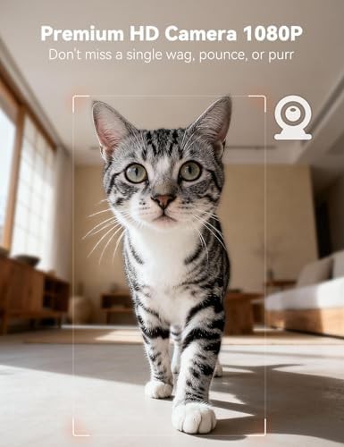 Dual cat camera feeder with six liters — photo 4