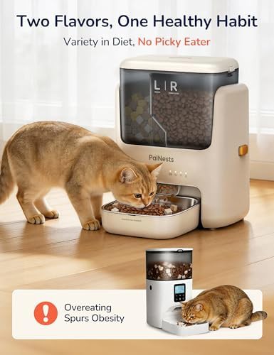 Five liter dual chamber cat feeder — photo 4
