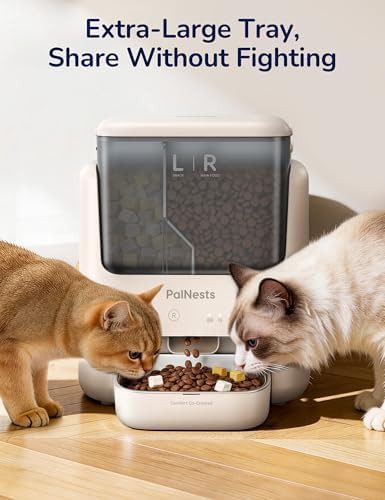 Five liter dual chamber cat feeder — photo 5