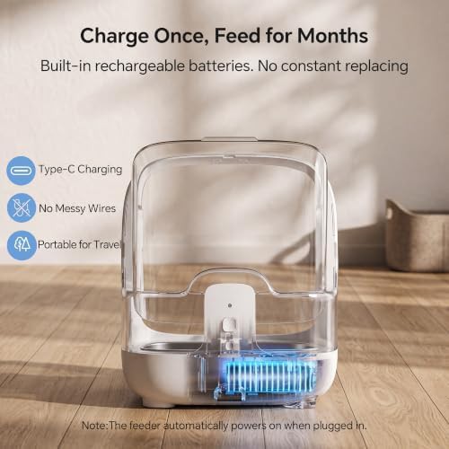 Selective microchip pet feeder with stainless bowl — photo 5