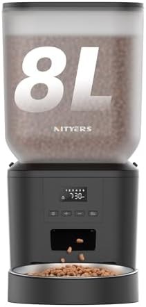 Large tray eight liter LCD feeder