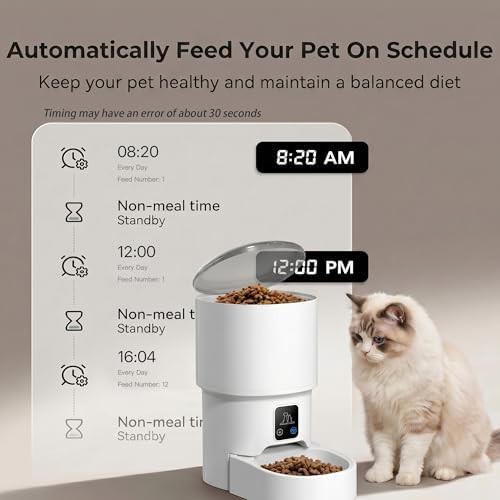Timed cat food dispenser with WiFi control — photo 4