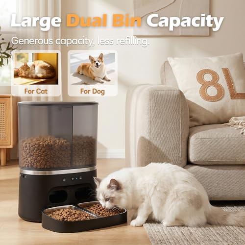 Black dual hopper camera feeder — photo 4