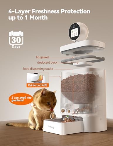 Automatic cat feeder with tracking camera — photo 4