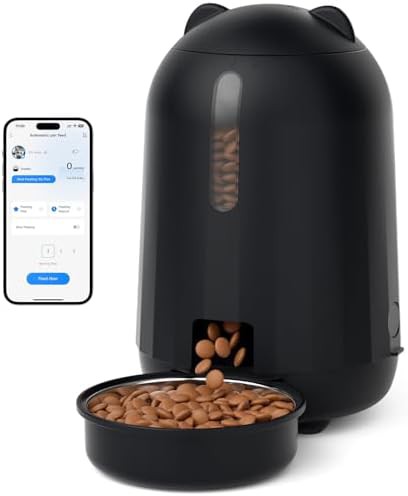 Three liter compact wifi pet feeder