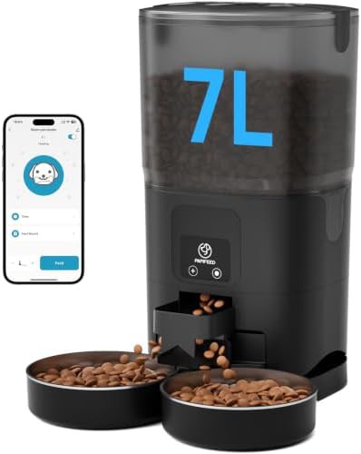 Seven liter dual bowl wifi feeder