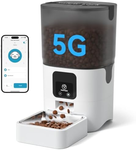 Six liter white wifi pet feeder