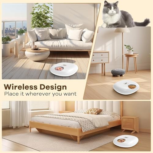 White rechargeable feeder with ice packs — photo 4