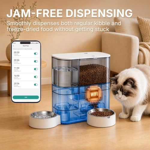 WiFi feeder and water dispenser combo set — photo 5