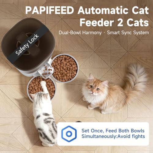 Seven liter dual bowl wifi cat feeder — photo 3