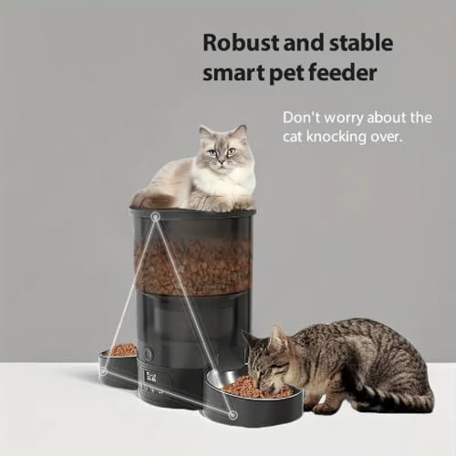 Three liter dispenser for two cats — photo 5