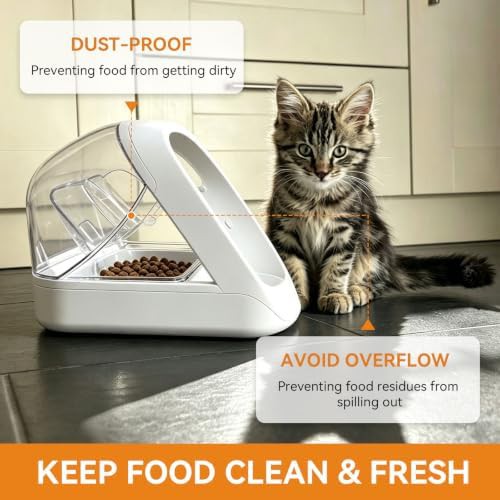 Rear cover for microchip pet feeders — photo 3