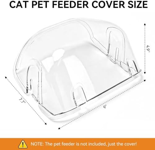 Rear cover for microchip pet feeders — photo 4