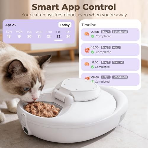 Refrigerated dual temperature wet food feeder — photo 4