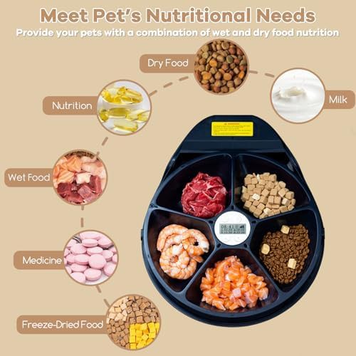 Refrigerated five meal wet food dispenser — photo 5
