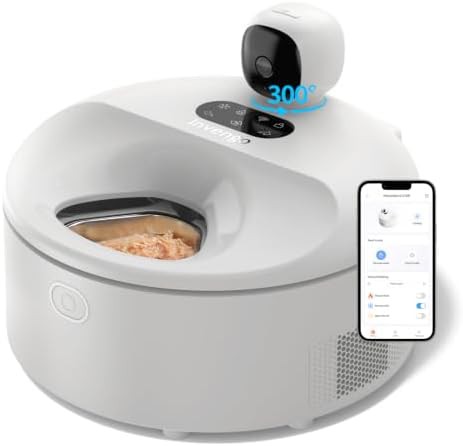 Cooling and heating wet food feeder