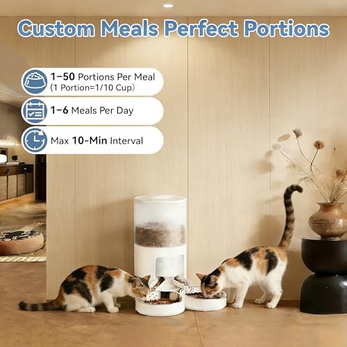 Gray six liter dual pet feeder — photo 4
